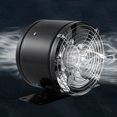 thumbnail image 3 of Multifunctional Powerful Mute Exhaust Fan 4\'\'6\'\' Pipe Vent Exhaust Fan Duct, 3 of 7