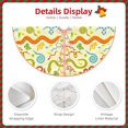 thumbnail image 3 of Sikiie Cartoon Snake8 Nativity Christmas Tree Skirt, Jesus Christian Winter Holiday Tree Mat Decoration(30-48IN)30", 3 of 6