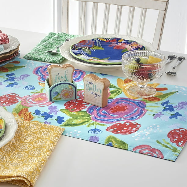 The Pioneer Woman Celia Reversible Ruffle Runner