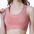 thumbnail image 1 of cfhntfmh Sports Bras for Women Seamless High Impact Support Racerback Bra No Underwire Bras for Running Workout, 1 of 6