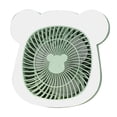 thumbnail image 4 of Mini ventilador de luz nocturna USB recargable colgante ventilador oficina hogar dormitorio escritorio mini ventilador silencioso verde, 4 of 10
