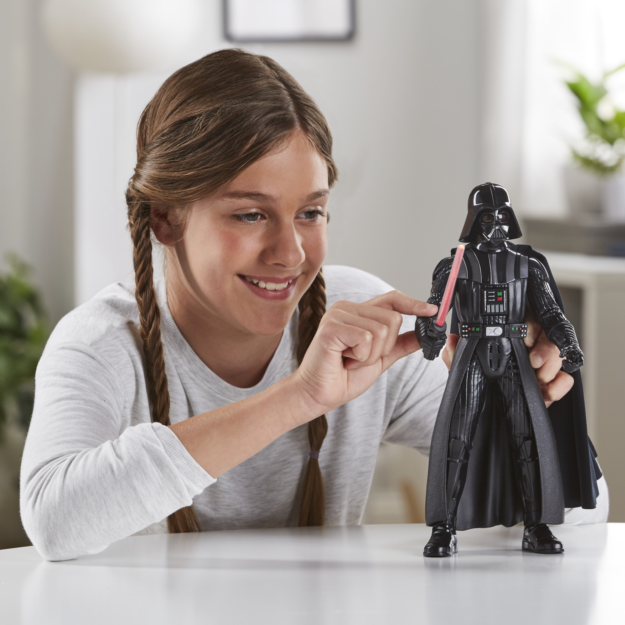 Star Wars: Obi-Wan Kenobi Darth Vader Toy Action Figure for Boys and Girls Ages 4 5 6 7 8 and Up (12”) - image 6 of 11