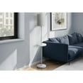 thumbnail image 3 of Monarch 62"H, Floor Lamp, Grey Metal, White Marble, Contemporary, Modern, 3 of 3