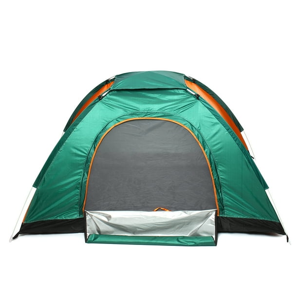 Pop Up Tent Automatic 2 4 Man Person Family Waterproof Camping Festival Walmart Com Walmart Com
