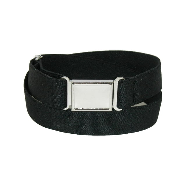 CTM® Ceinture Élastique avec Boucle Plate Magnétique Invisible