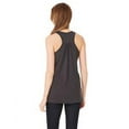 thumbnail image 2 of The Bella + Canvas Ladies Flowy Racerback Tank Top - DARK GREY - 2XL, 2 of 2