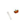 thumbnail image 5 of Pantalla De Lámpara De Calabaza Para Sala De Estar Con Tapa De Cristal Para Dulces Y Cubierta De Lámpara De Pie Naranja Con Forma De Tarro De Galletas., 5 of 5