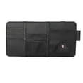 thumbnail image 1 of Administrador de visera para automóvil, soporte para gafas de sol para visera solar para automóvil, almacenamiento de accesorios interiores, maletín de viaje con múltiples bolsillos (negro) Rojo Verde, 1 of 4