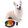 thumbnail image 3 of Tapete olfativo para perros, juguete rompecabezas chirriante con forma de brunch, juguetes interactivos para perros que fomentan la búsqueda natural de alimento., 3 of 5