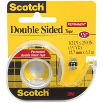 3M 136 1/2" x 250" Scotch Double Stick Tape