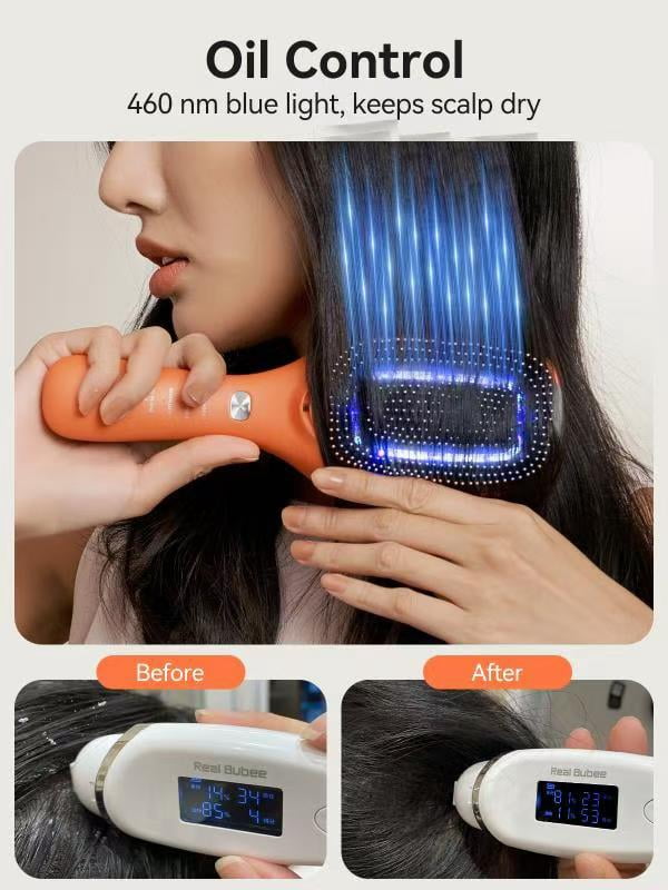 Hair Growth Comb With Red Light Therapy For Hair Growth - Head Massager For Hair Growth And Electric Scalp Massager