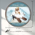 thumbnail image 3 of I Do What I Want,Never Stop Dreaming,Corgi Dog Round Vintage Tin Sign Animal Wall Art Inspirational Quote Sign for Bedroom Bathroom Metal Sign 12x12 Inches, 3 of 6