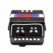 1PC Mini Kids Accordion 7-Key 3 Bass Educational Childrens Beginner Practice Music Instrument Band Toy