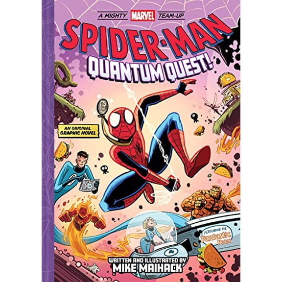 Pre-Owned Spider-Man: Quantum Quest! (a Mighty Marvel Team-Up): An Original Graphic Novel (Hardcover) 1419770497 9781419770494
