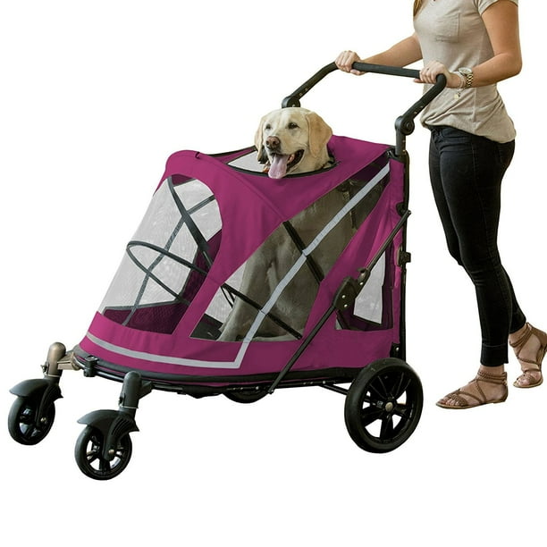 Pet Gear Expedition Jogging Pet Stroller, Boysenberry