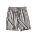 thumbnail image 4 of Men Workout Shorts with Pockets Men's Athletic Shorts Plus Size Elastic Waist Drawstring Running Shorts, Summer Lightweight Breathable Short Pants with Pockets Coffee 5XL, 4 of 6