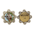 thumbnail image 1 of Organismo terrestre ciervos animal salvaje Broche de flores, regalo de joyería para mujeres y niñas Unbranded M, 1 of 3