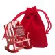 thumbnail image 2 of Christmas In Heaven Wooden Chair Pendant Memorial Red Chair Decoration Christmas Tree Hanging Ornament, 2 of 5