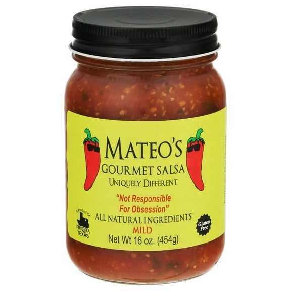 Pack Of 2 Mateo's Mild Gourmet Salsa - 16 oz (Packaging May Vary)