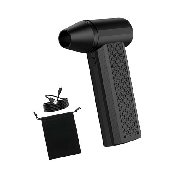GROWTH TANK 130000RPM Electric Air Duster Compact for Cleaning Keyboard Electric Devices Black