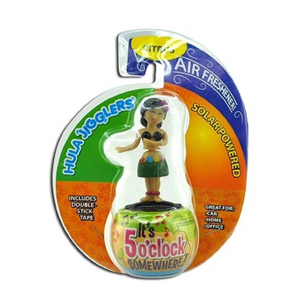 allinone dancing hula girl solar jiggler w/air freshener one item w/random color and design