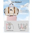 thumbnail image 4 of Bolsa de viaje con diseño de Vogewood con compartimento para zapatos para mujer, 4 of 7