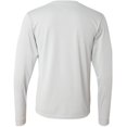 thumbnail image 4 of Augusta 788A Adulte Mèche à Manches Longues Tee&44; Silver - Extra Large, 4 of 5