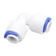 thumbnail image 3 of Adaptador De Tuberías Quick Connection Push Fit Couplings Conector Codo Tubería 1/4-1/4, Codo De 90° YLSHRF Pipe Adaptor, 3 of 3