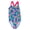 Tropical Floral, variant on Just Love Girls One Piece Bathing Suits Swimwear for Girl (Tie Dye, 4)