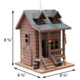 thumbnail image 2 of Home Bazaar Log Cabin Bird House, 2 of 3