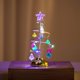 thumbnail image 3 of Cuentas colgantes navideñas con adorno de purpurina, espiral acrílica navideña festiva, 19 cm alto, 3 of 9