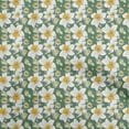 thumbnail image 1 of oneOone Silk Tabby Green Fabric Floral Diy Clothing Quilting Fabric Print Fabric By Yard 42 Inch Wide, 1 of 4