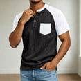 thumbnail image 3 of Lzobxe Mens T-Shirts Short Sleeve Summer Casual Summer with Pocket,Size S-5XL, 3 of 4
