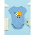 thumbnail image 3 of Moon And Rocket Bodysuit Infant -Image by Shutterstock,  18 Months, 3 of 4