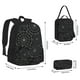 thumbnail image 2 of Disketp Spider Web Black Mochila Estampada de Gran Capacidad con Lonchera y Estuche, Set de 3 Piezas para Estudiantes, 2 of 7