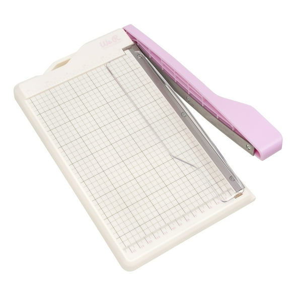 We R Memory Keepers Mini Guillotine Paper Cutter-Lilac