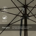 thumbnail image 3 of California Umbrella Venture 11' Bronze Market Umbrella in Beige, 3 of 5