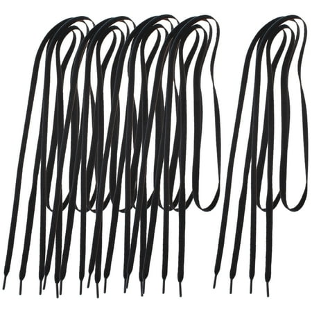 10 x Men Women Sneakers Canvas Nylon Flat Shoelaces Shoe String
