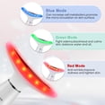 thumbnail image 3 of Facial Massager,Neck Face Massager Tool,3 Mode Massage with Heat,Portable Beauty Instrument for Skin Care Women Gift (Off White), 3 of 15