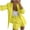 Yellow, variant on Lindreshi Blazer for Women Women Business Attire Solid Long Sleeve Suit Collar Slimming Cardigan Suit Coat Tops Jacket