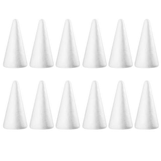 Large Foam Cones for Crafts - Set of 6-12 inches Tall - DIY Craft Supplies  : Arts, Crafts & Sewing 