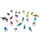 thumbnail image 1 of Juego de juguetes de plástico con modelo de dinosaurio, 24 piezas, juego de Zulema Figuras Dinosau, 1 of 8