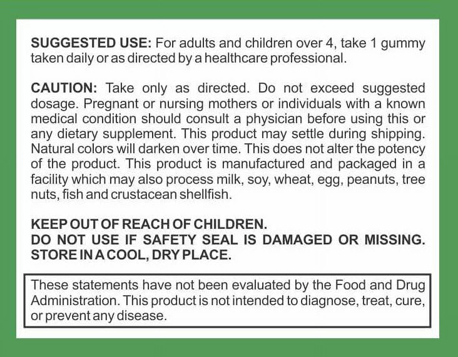 LifeSource Vitamins Probiotic Gummies for Men & Women of All Ages – 60 Organic Gummies - Pectin - Strawberry