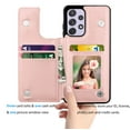 thumbnail image 2 of Cases for Galaxy A51 5G / Galaxy A52 5G, Njjex Leather Flip Wallet Card Holder Case Cover for Samsung Galaxy A51 5G / Galaxy 52 5G 2021, Rose Gold, 2 of 10