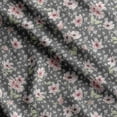 thumbnail image 1 of Soimoi Floral Vintage Print Silk Fabric Decor Sewing Fabric By The Yard 42 Inch WideDecorative Fabric For Shirts Suits Ties Gray, 1 of 5