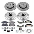 thumbnail image 3 of PowerStop Front and Rear Z23 Evolution Sport Brake Pad Rotor Drum and Shoe Kit Fits: CHEVROLET Select Models K15235DK, 3 of 10