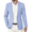 Z-Sky Blue, variant on COOFANDY Men's Suit Jacket Lightweight Breathable Casual Sport Coat Blazer Two Button