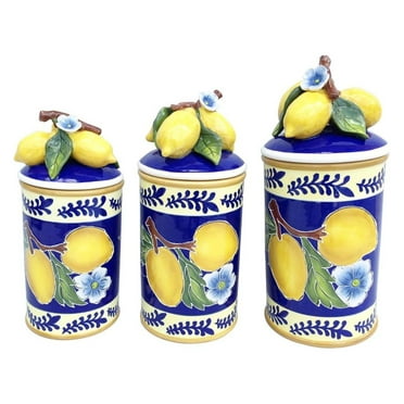 Drevy, Multicolor 17499 Lemon Canister, Small