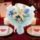 thumbnail image 5 of Ramo de flores de crochet hecho a mano | Lirios y flores artificiales de punto | Decoración para el hogar sin alérgenos: regalo para mamá, San Valentín, boda y cumpleaños, 5 of 7