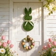 thumbnail image 7 of Easter Decorations -Easter Rabbits Wreath For Indoor/Outdoor, Front Porch, Office Decor, 7 of 7